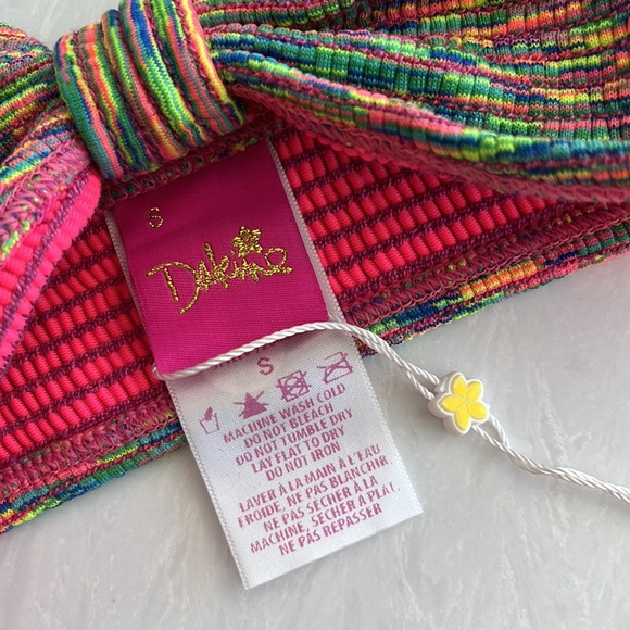 Dakine 2pc Bikini Swim Suit Multi-Color S NWT - Picture 5 of 12